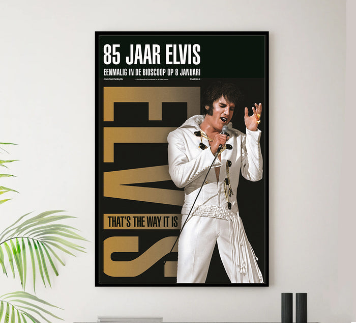 Elvis That's the Way It Is 1970 - Netherlands - Classic Movie Poster
