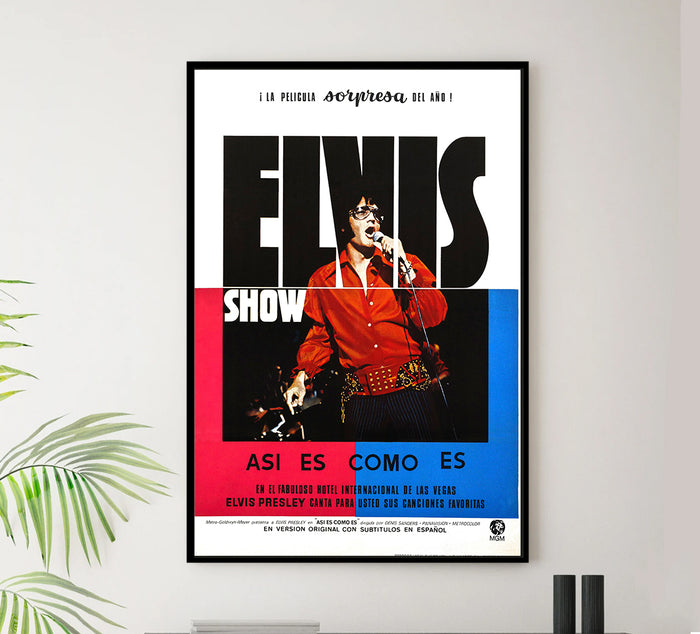 Elvis That's the Way It Is 1970 - Spain - Classic Movie Poster