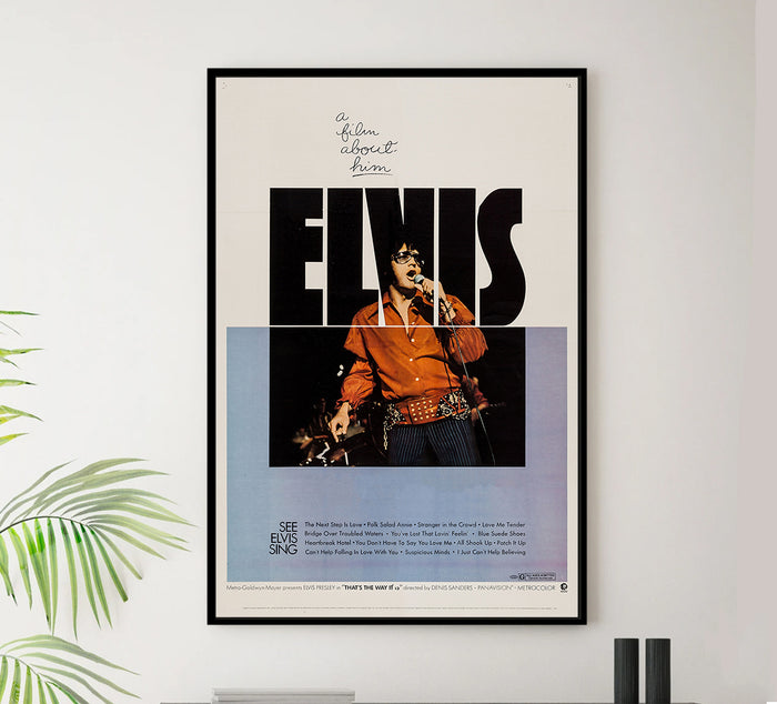 Elvis That's the Way It Is 1970 - US - Classic Movie Poster