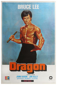 Enter The Dragon 1973 - Turkey - Vintage Classic Kung Fu Movie Poster