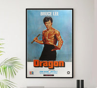 Enter The Dragon 1973 - Turkey - Vintage Classic Kung Fu Movie Poster