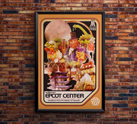 Epcot Center - Disneyworld - 1982 Opening - Figment - Disneyworld Poster