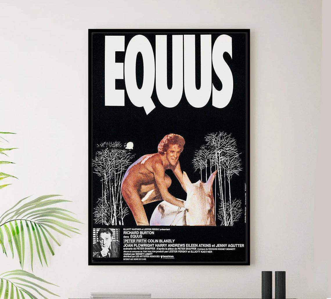Equus 1977 - Richard Burton - France - Classic Movie Poster