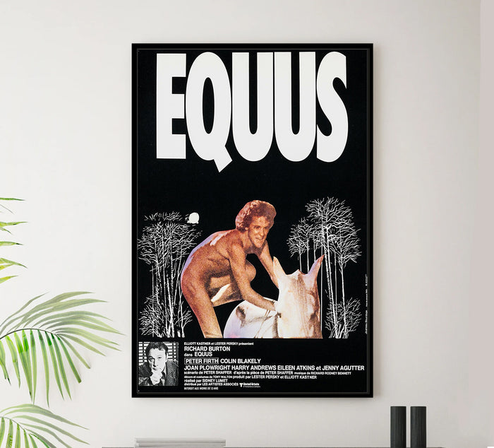 Equus 1977 - Richard Burton - France - Classic Movie Poster