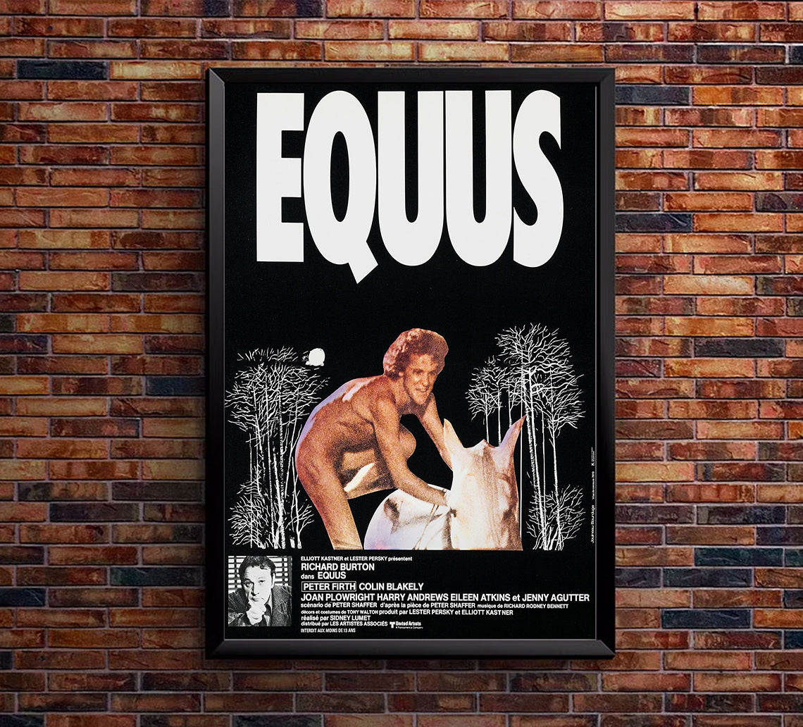Equus 1977 - Richard Burton - France - Classic Movie Poster