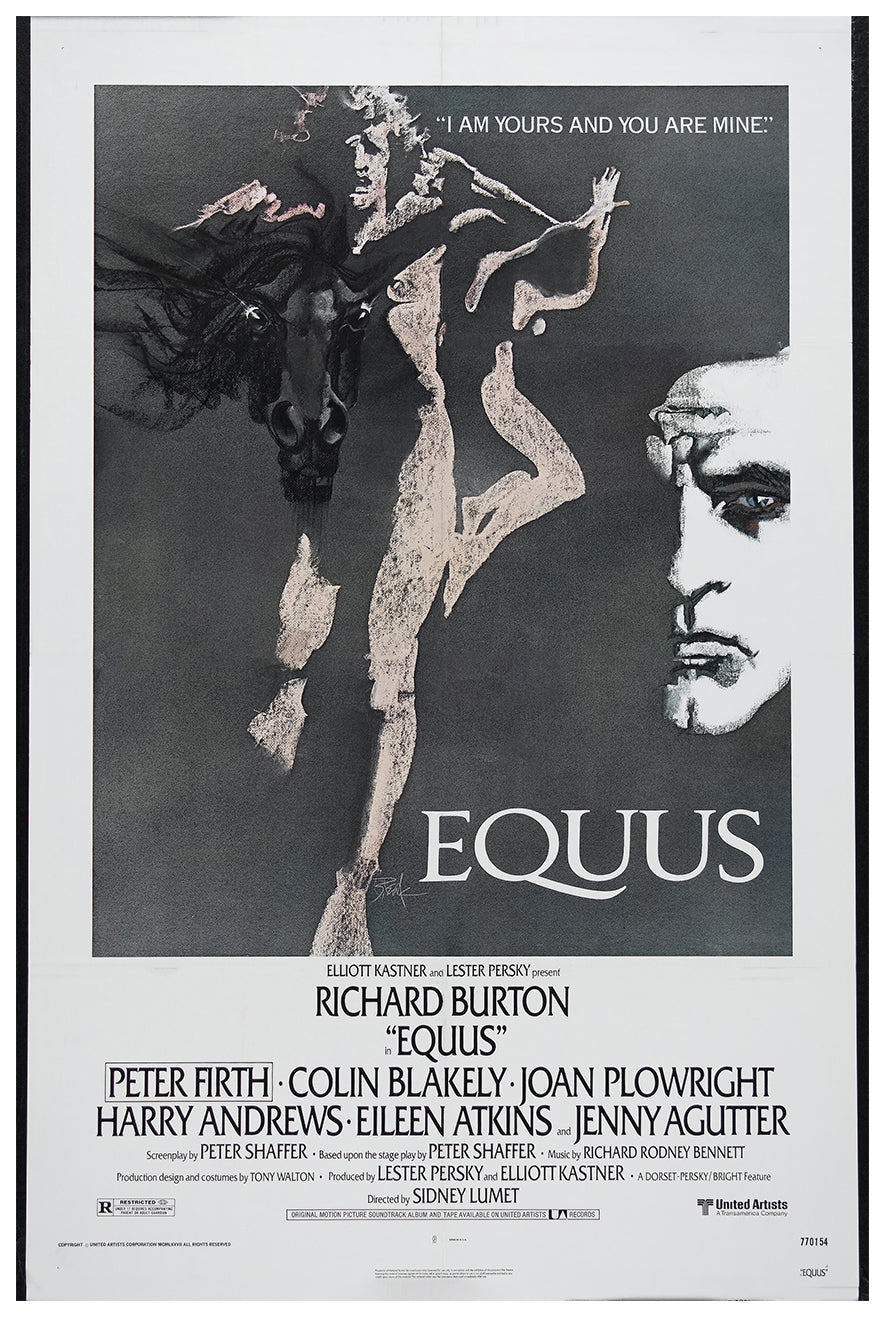 Equus 1977 - Richard Burton - US - Classic Movie Poster – Lost