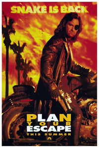 Escape from L.A. 1996 - Teaser v2 - Kane Russell - Vintage Classic Movie Poster