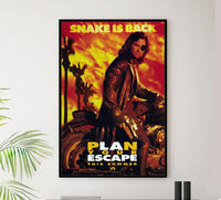 Escape from L.A. 1996 - Teaser v2 - Kane Russell - Vintage Classic Movie Poster