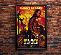 Escape from L.A. 1996 - Teaser v2 - Kane Russell - Vintage Classic Movie Poster