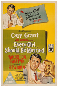 Every Girl Should Be Married 1948 - Cary Grant - Australia - Classic Movie Poster