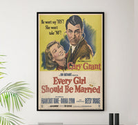Every Girl Should Be Married 1948 - Cary Grant - US(2) - Classic Movie Poster