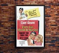 Every Girl Should Be Married 1948 - Cary Grant - US - Classic Movie Poster