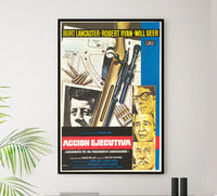 Executive Action 1973 - Burt Lancaster - Spain - Classic Movie Poster