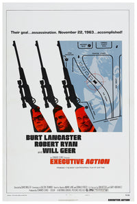Executive Action 1973 - Burt Lancaster - US (2) - Classic Movie Poster