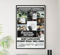 Executive Action 1973 - Burt Lancaster - US - Classic Movie Poster