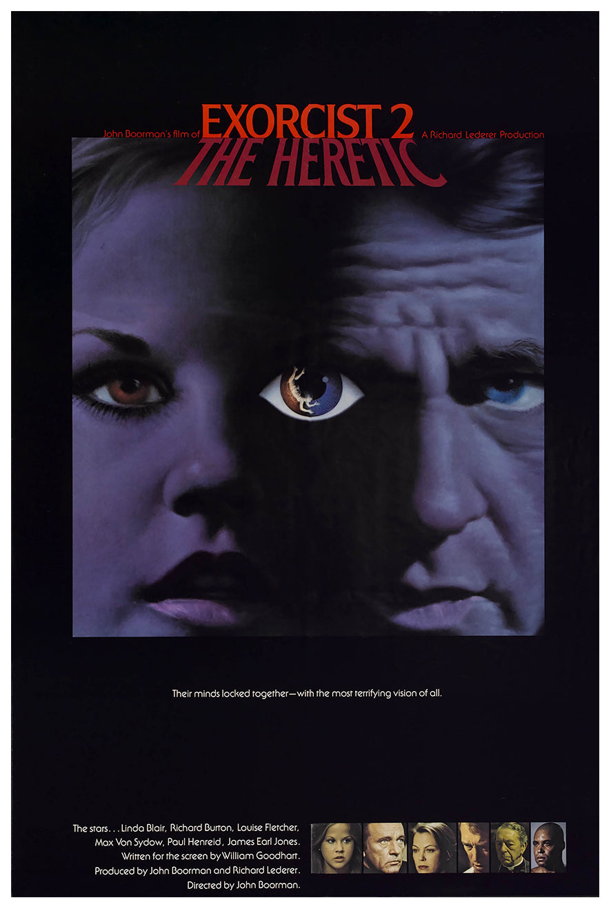 Exorcist II The Heretic 1977 - Richard Burton - US 2 - Classic Movie Poster