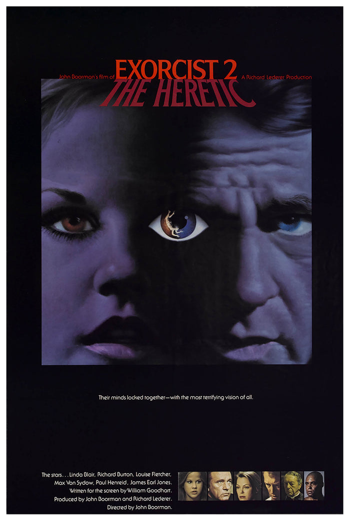Exorcist II The Heretic 1977 - Richard Burton - US 2 - Classic Movie Poster