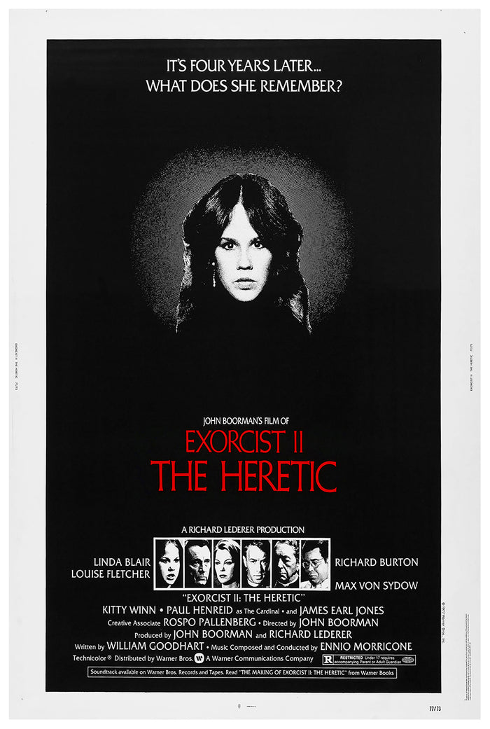 Exorcist II The Heretic 1977 - Richard Burton - US - Classic Movie Poster