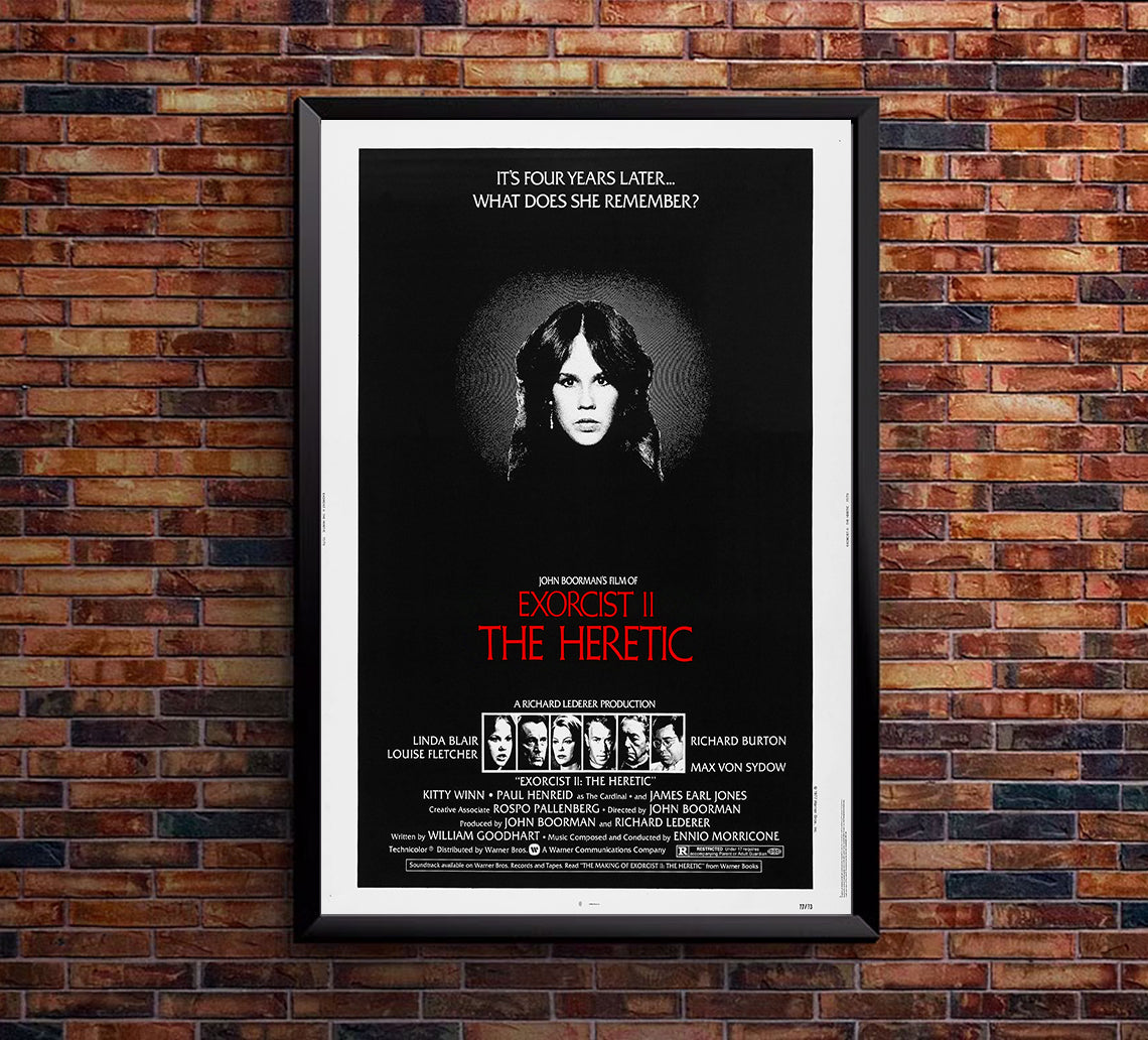 Exorcist II The Heretic 1977 - Richard Burton - US - Classic Movie Poster