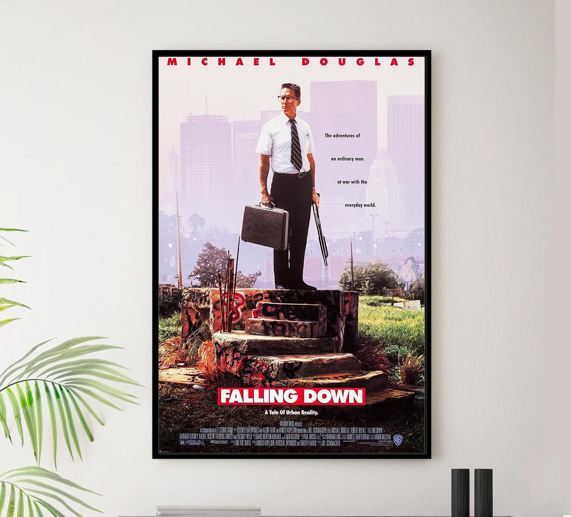 Falling Down - Michael Douglas - Classic Movie Poster – Lost