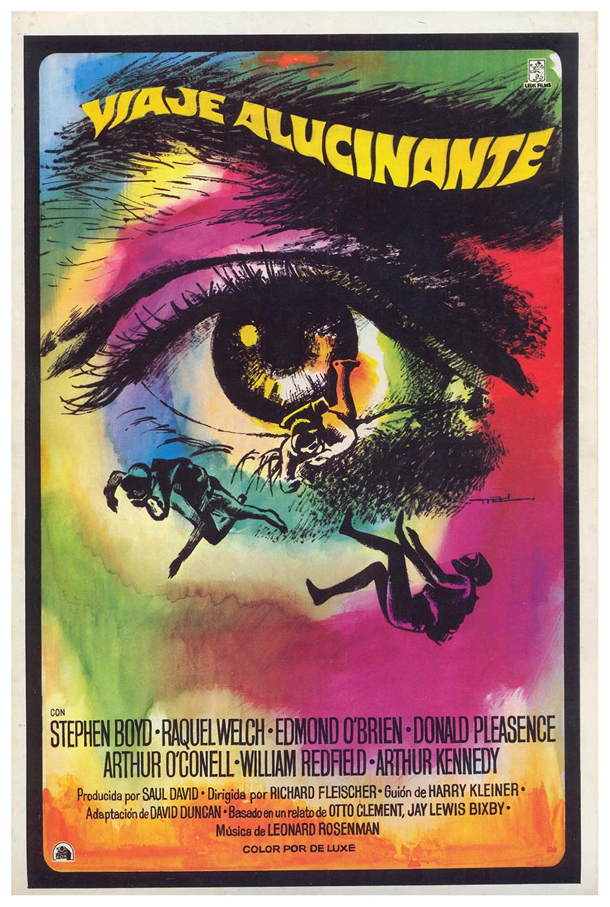 Fantastic Voyage 1966 - Spain - Classic Movie Poster