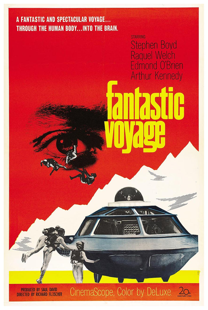 Fantastic Voyage 1966 - Classic Movie Poster