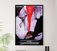 Fatal Attraction 1987 - Michael Douglas - US - Classic Movie Poster