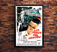 Fate Is the Hunter 1964 - Spanish - Vintage Classic Movie Poster
