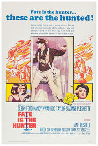 Fate Is the Hunter 1964 v1 - Vintage Classic Movie Poster