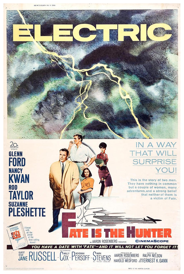 Fate Is the Hunter 1964 v2 - Vintage Classic Movie Poster