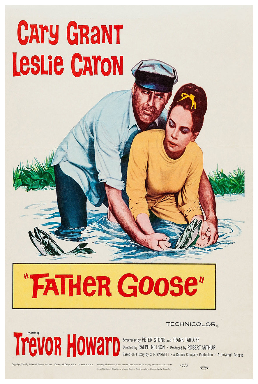 Father Goose 1964 - Cary Grant - US (2) - Classic Movie Poster