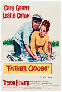 Father Goose 1964 - Cary Grant - US (2) - Classic Movie Poster