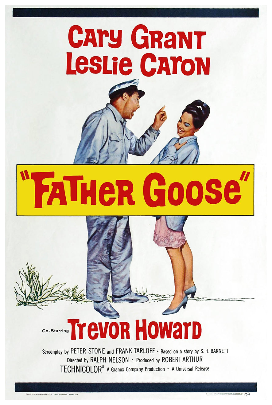 Father Goose 1964 - Cary Grant - US - Classic Movie Poster