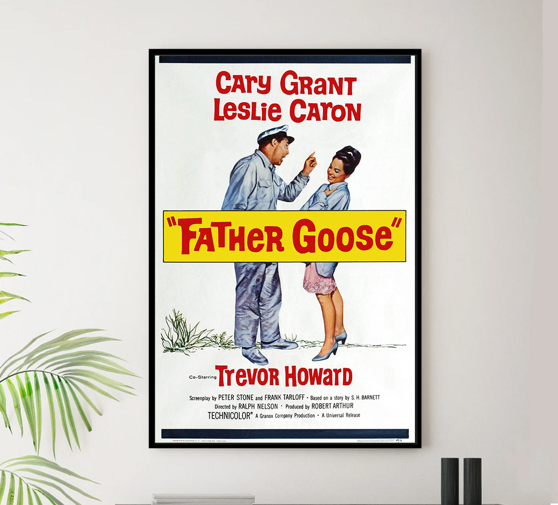 Father Goose 1964 - Cary Grant - US - Classic Movie Poster