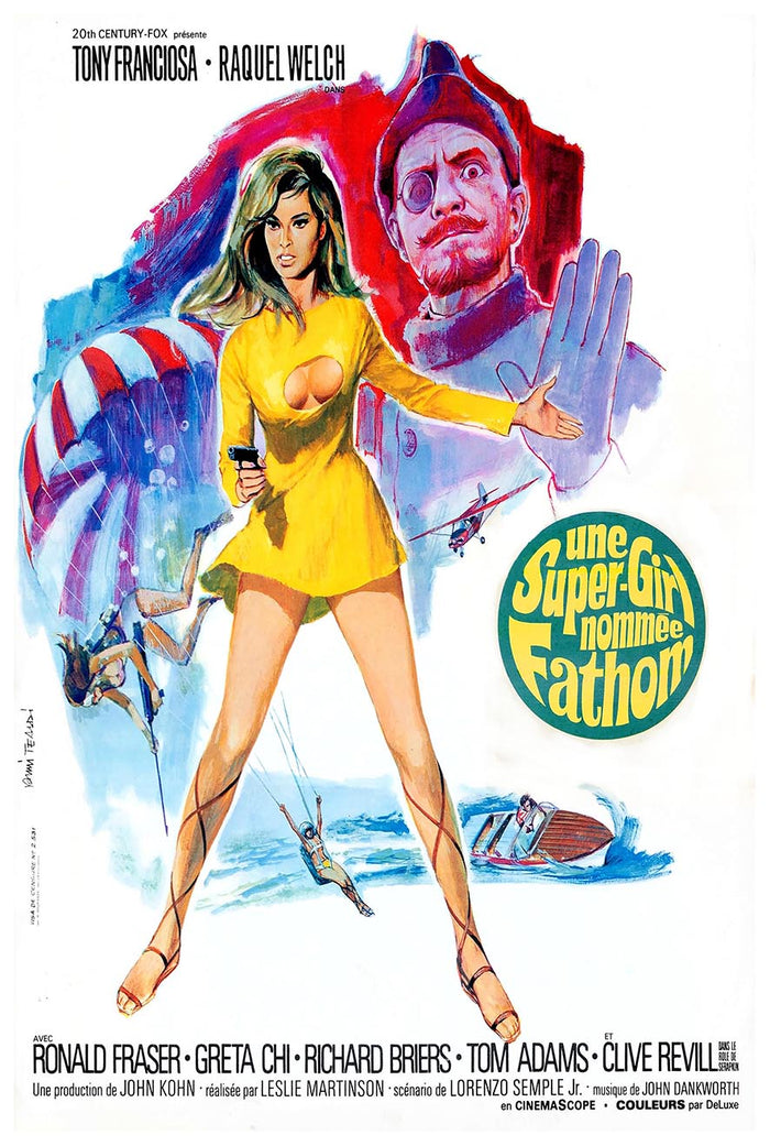 Fathom 1967 - French - Classic Movie Poster