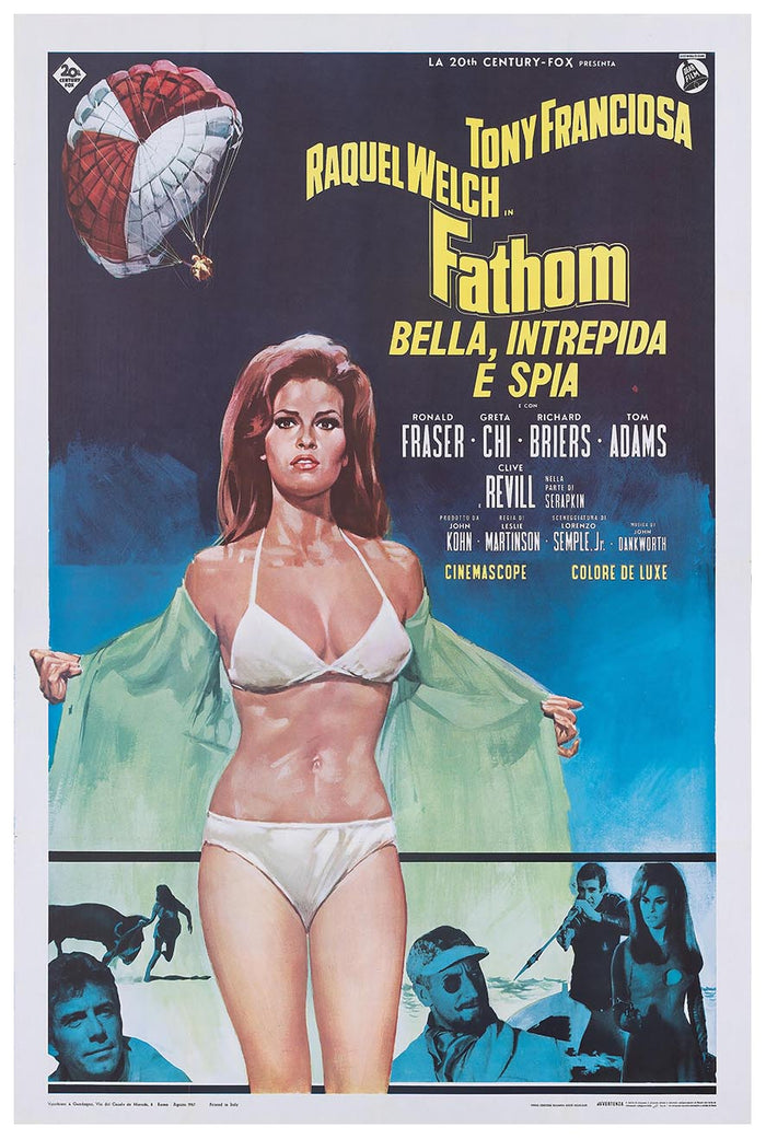 Fathom 1967 - Italian - Classic Movie Poster