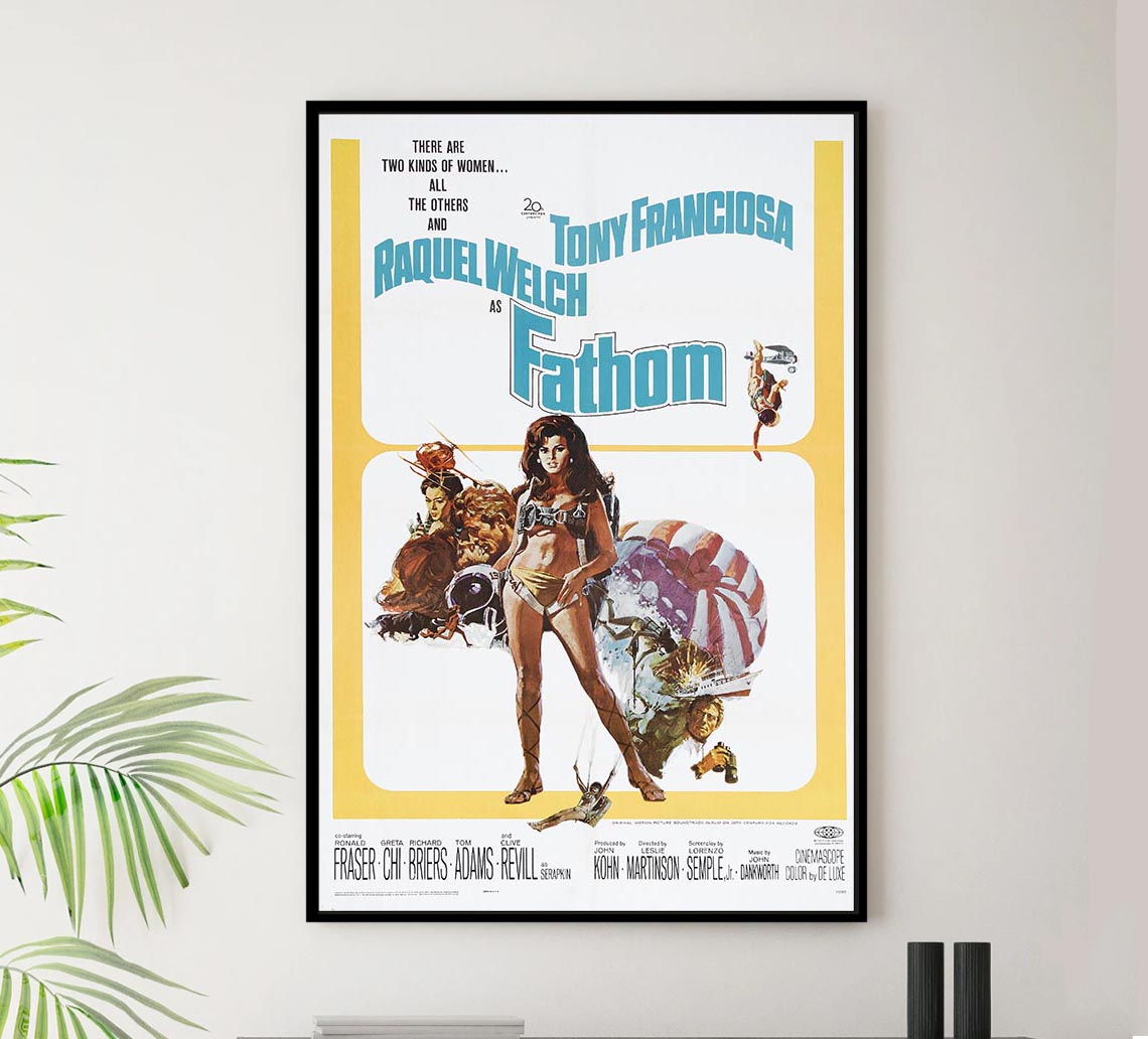 Fathom 1967 - Classic Movie Poster