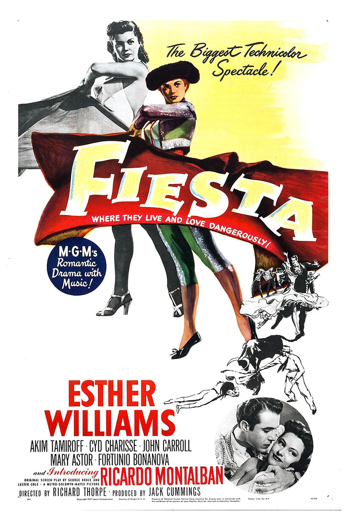 Fiesta 1947 - Esther Williams - US - Classic Movie Poster