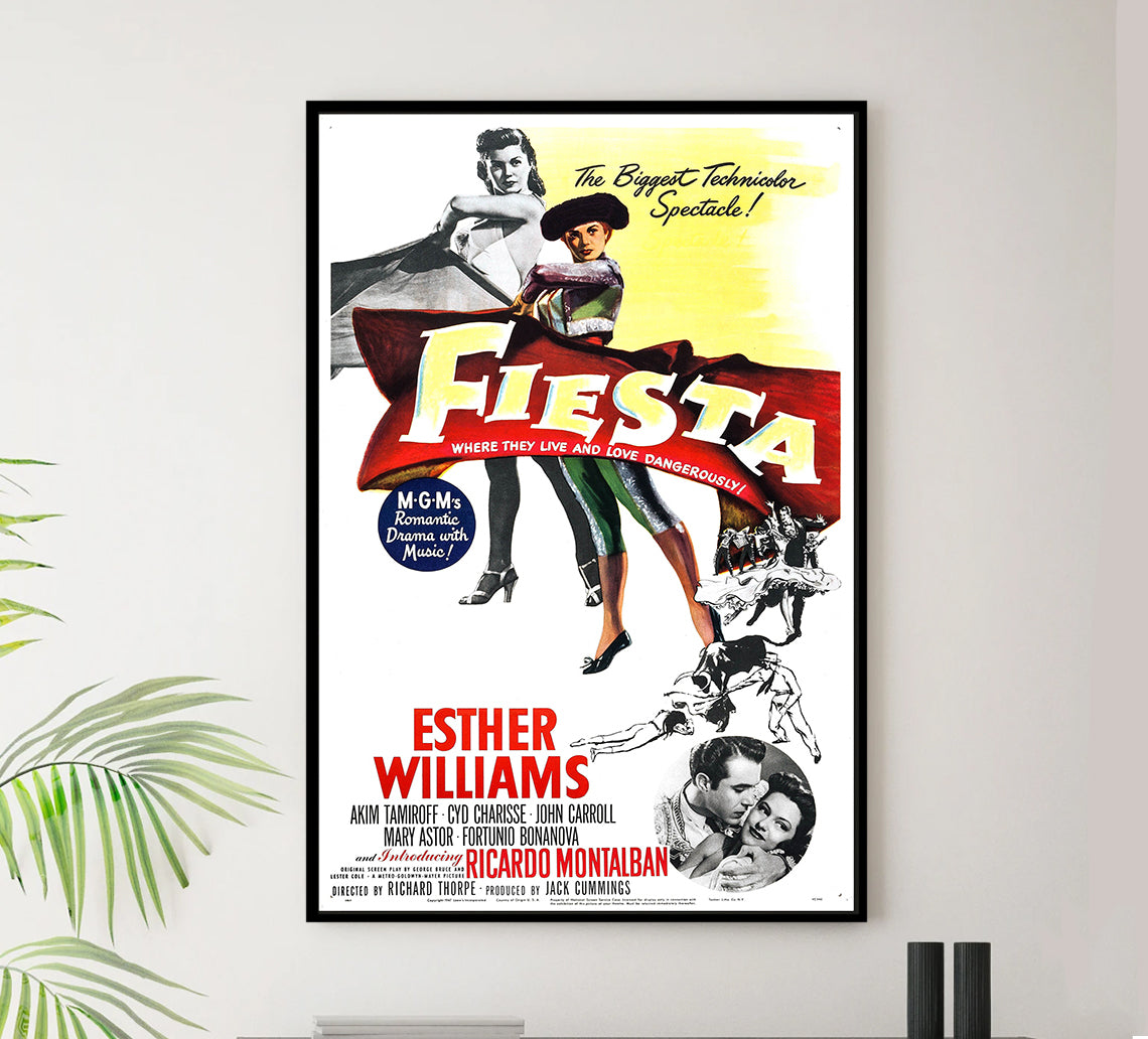 Fiesta 1947 - Esther Williams - US - Classic Movie Poster
