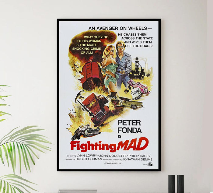Fighting Mad 1976 - Vintage Horror Classic Movie Poster