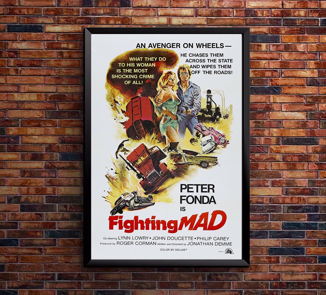 Fighting Mad 1976 - Vintage Horror Classic Movie Poster