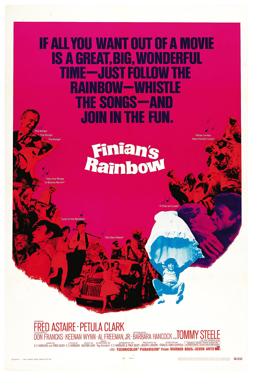 Finian's Rainbow 1968 - US - Classic Movie Poster