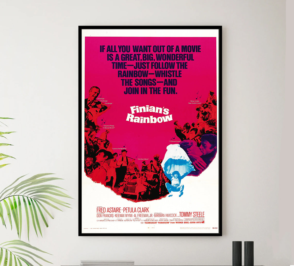 Finian's Rainbow 1968 - US - Classic Movie Poster