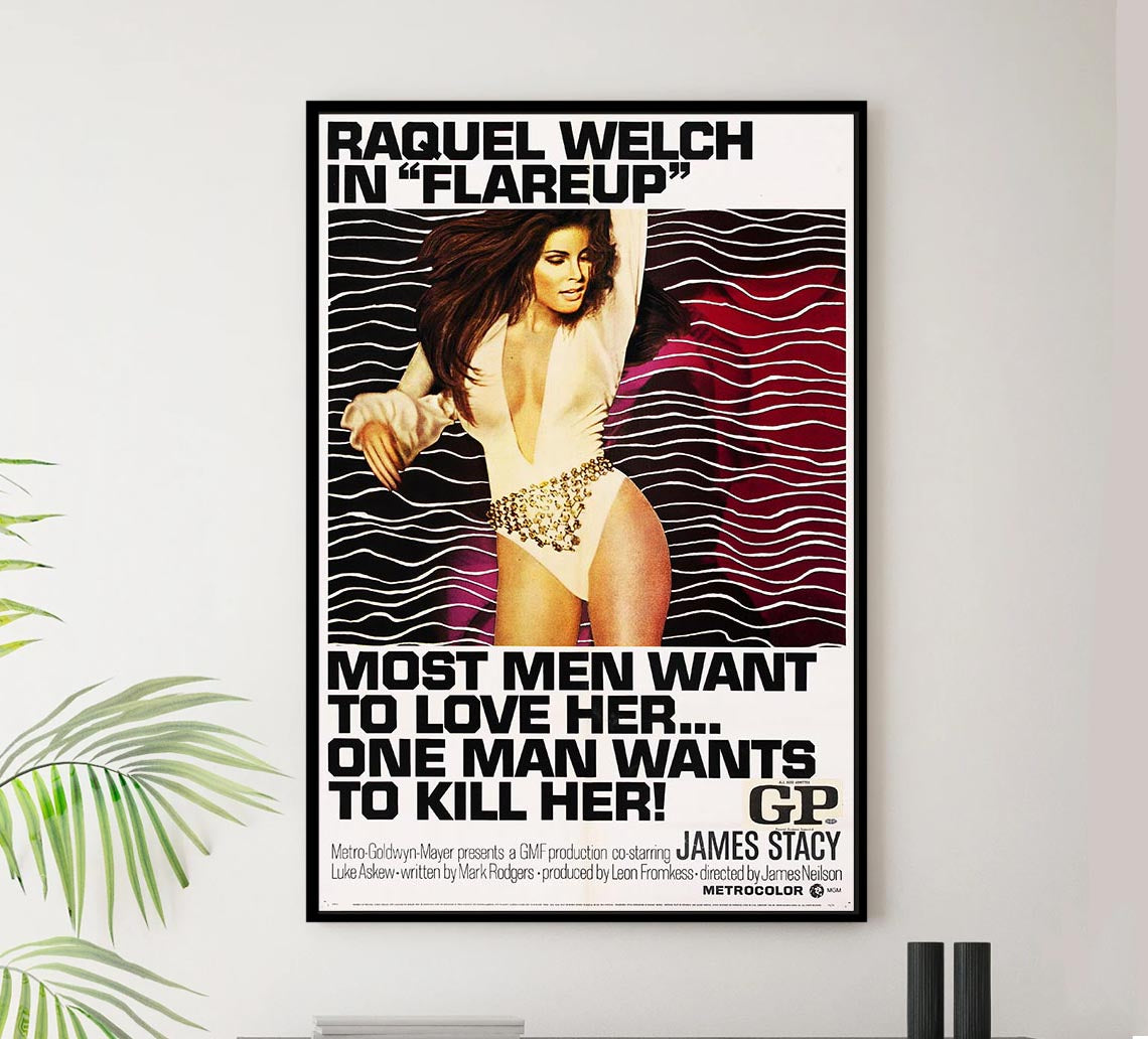 Flareup 1969 - Classic Movie Poster