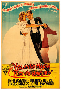 Flying Down to Rio 1933 - Argentina - Classic Movie Poster