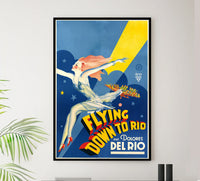 Flying Down to Rio 1933 - Netherlands - Classic Movie Poster