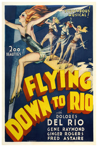 Flying Down to Rio 1933 - US - Classic Movie Poster