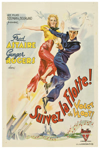 Follow the Fleet 1936 - Belgium - Classic Movie Poster