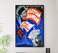 Follow the Fleet 1936 - Sweden - Classic Movie Poster