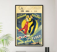Follow the Fleet 1936 - US (5) - Classic Movie Poster